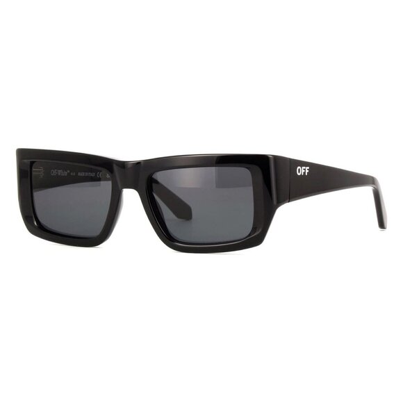 A0458Z New OFF-WHITE Prescott Black Square OERI117 1007 Sunglasses Women - Picture 1 of 4